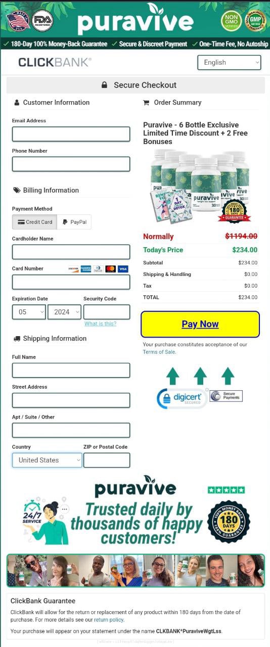 Puravive-Secure-Checkout